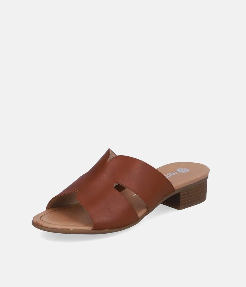 Remonte Stylish Brown Slip On Sandal