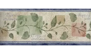 Running Paper Plant 41626190 Wallpaper Border