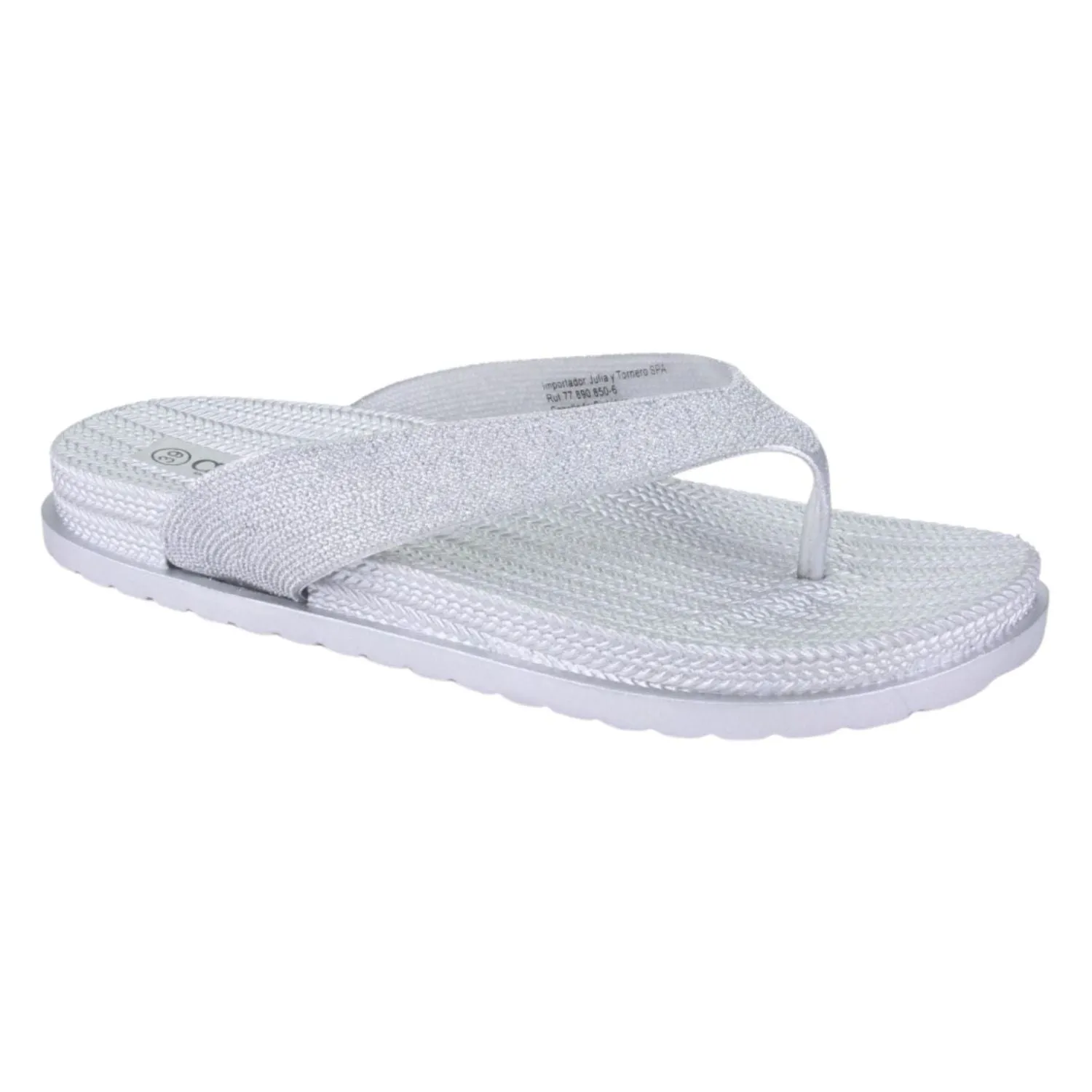 Sandalia Chalada Mujer Bora-5 Plateado Casual