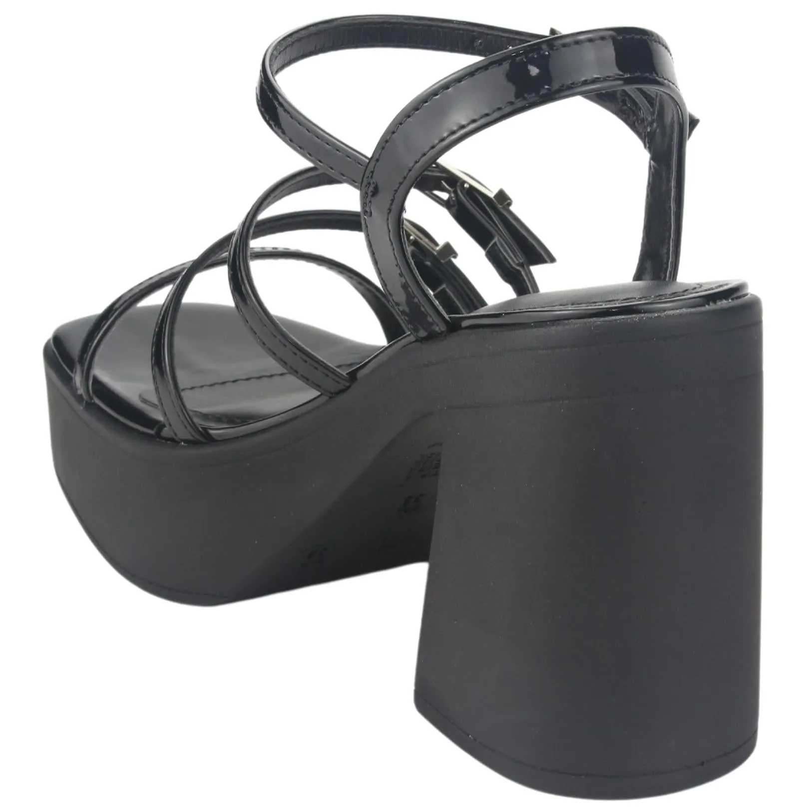 Sandalia Via Marte Mujer 23-11103 V Preto Casual