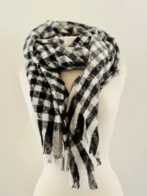 SC27 WOVEN SQUARES SCARF