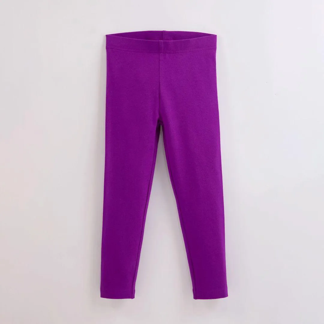 ScandiBugs Own Label Organic Leggings - Perfectly Purple