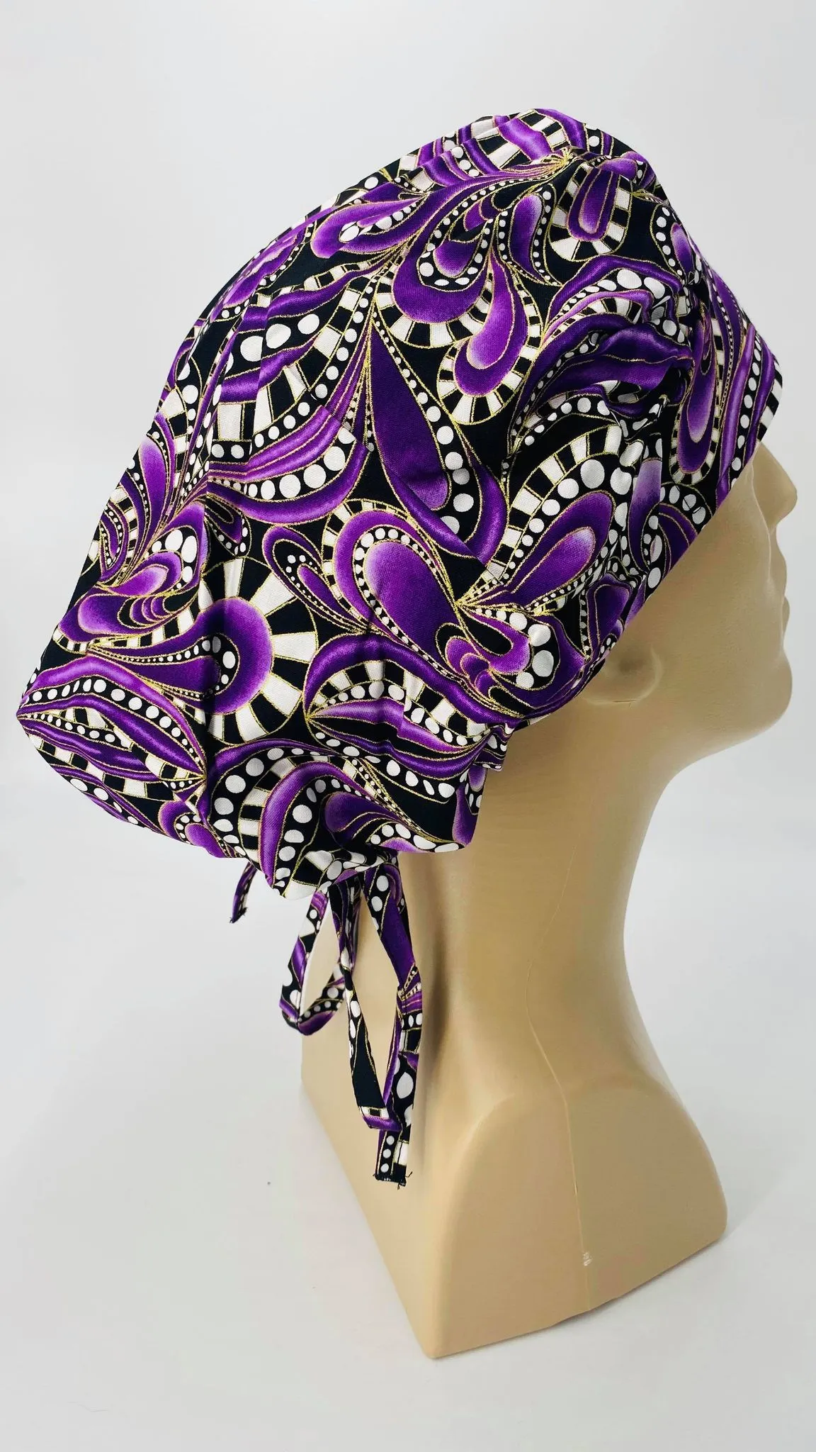 Scrub Cap Medical Surgeon Head Cover Surgical Hat Nurse Nursing Operating Room,