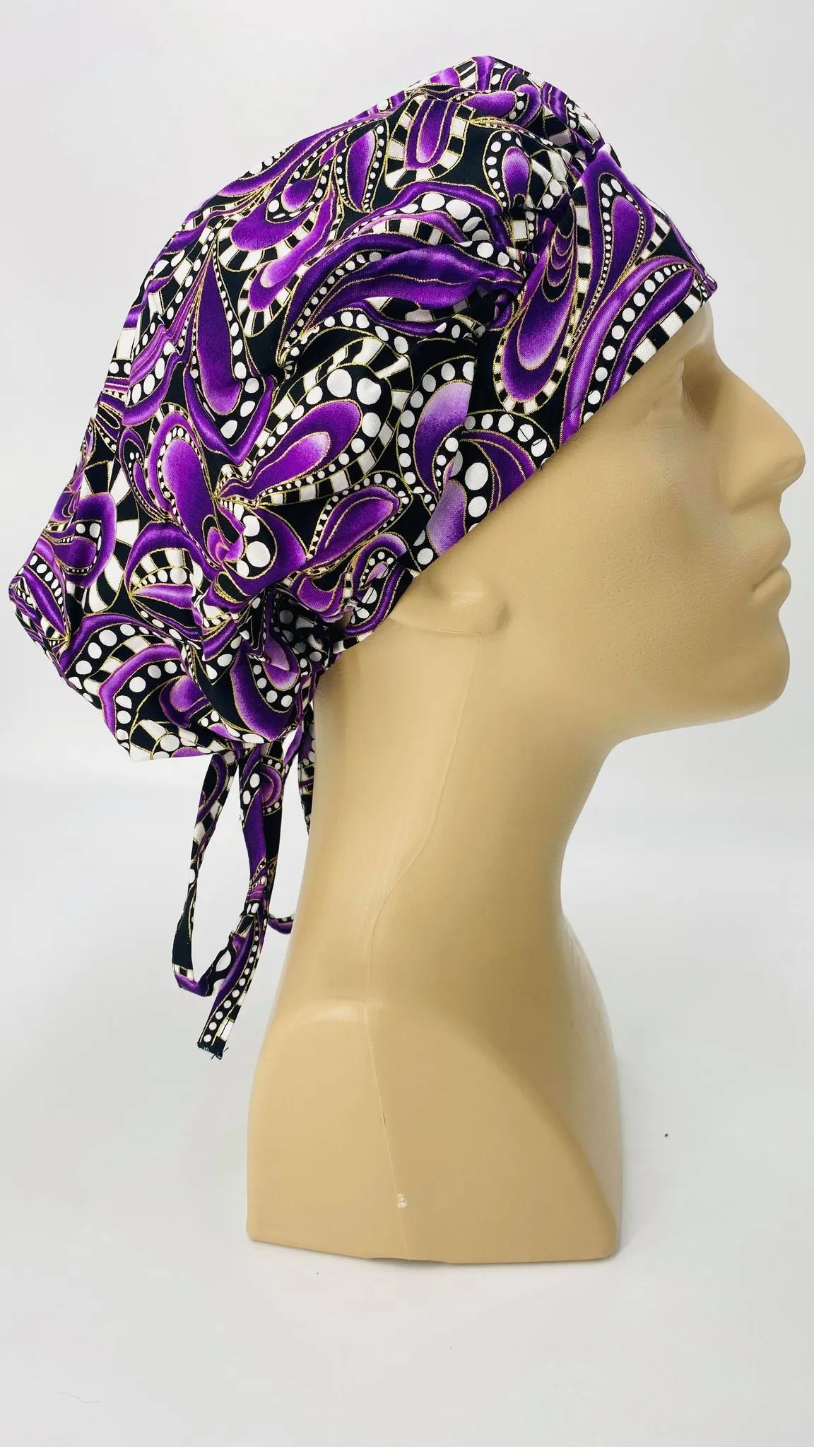 Scrub Cap Medical Surgeon Head Cover Surgical Hat Nurse Nursing Operating Room,