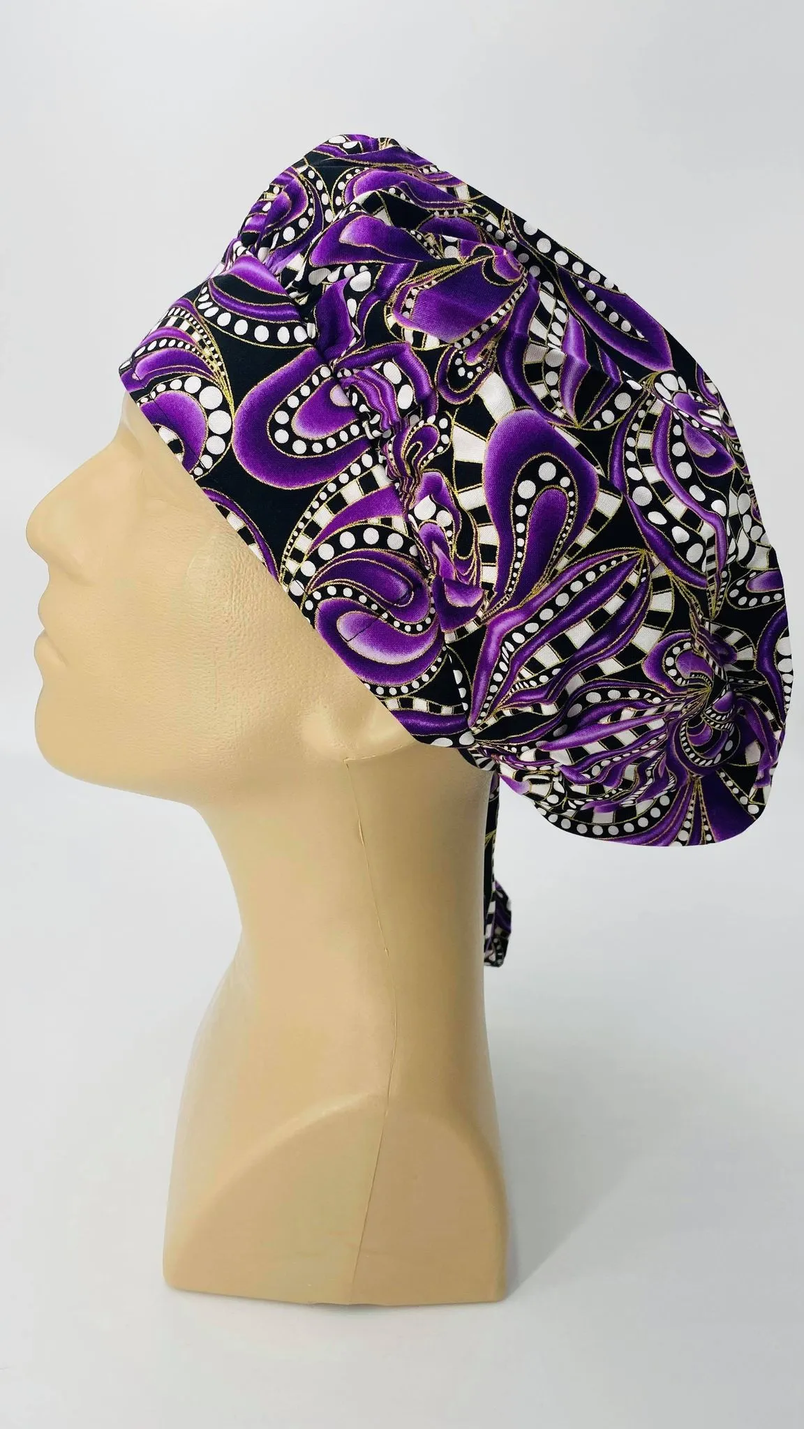 Scrub Cap Medical Surgeon Head Cover Surgical Hat Nurse Nursing Operating Room,