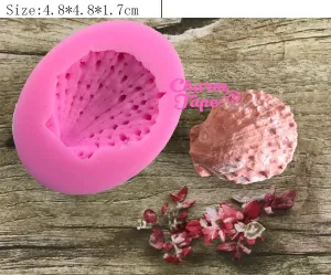 Sea Shell Silicone mold flexible, for polymer clay, resin jewelry or cake making M177