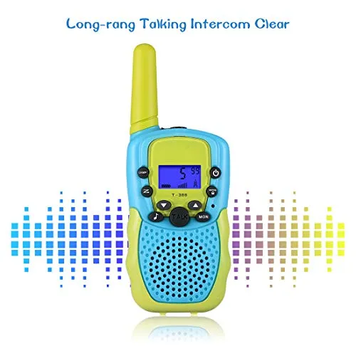 Selieve Toys for 3-12 Year Old Boys, Walkie Talkies for Kids 22 Channels 2 Way Radio Toy with Backlit LCD Flashlight, 3 Miles Range for Outside, Camping, Hiking