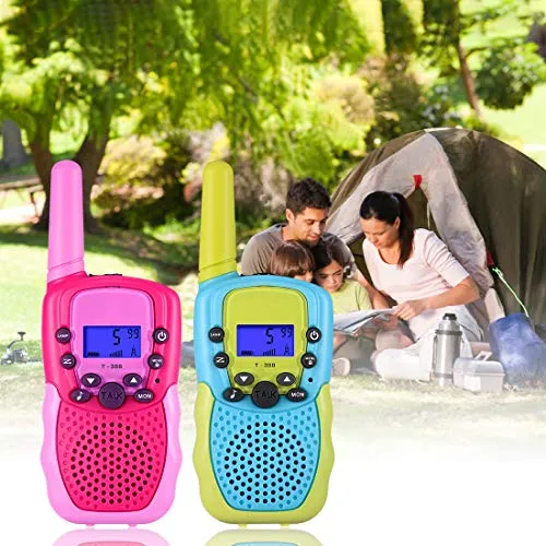 Selieve Toys for 3-12 Year Old Boys, Walkie Talkies for Kids 22 Channels 2 Way Radio Toy with Backlit LCD Flashlight, 3 Miles Range for Outside, Camping, Hiking