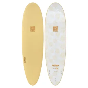 SOFTECH THE MIDDIE 6'10" FCS II EPOXY SOFTBOARD 50L - BUTTER PALMS