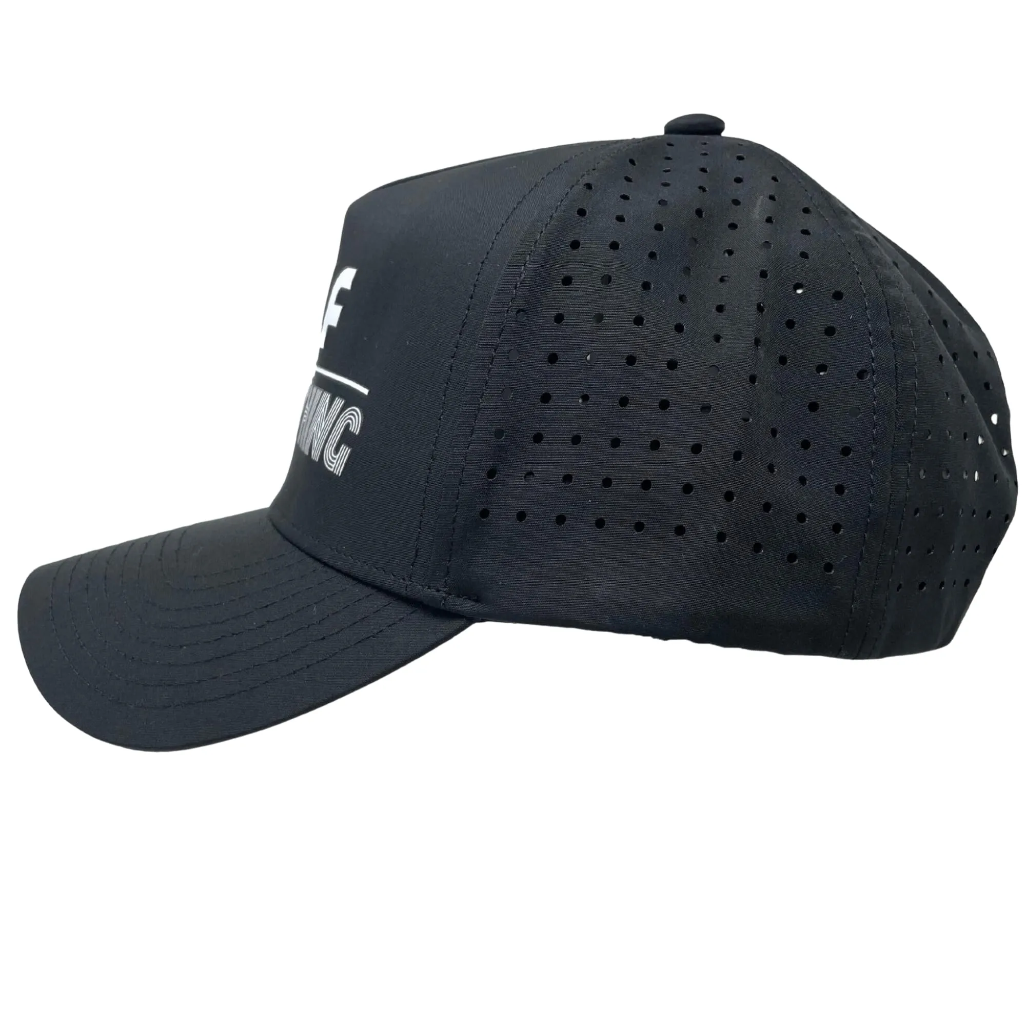 Solid Laser Cut Golf Cap by Funky Junque