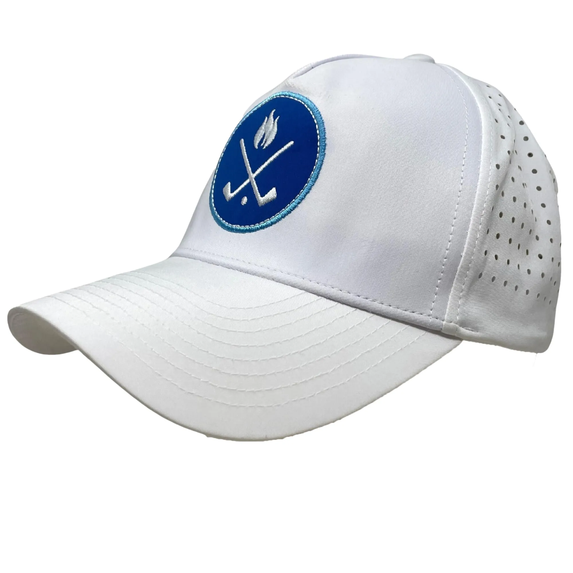 Solid Laser Cut Golf Cap by Funky Junque