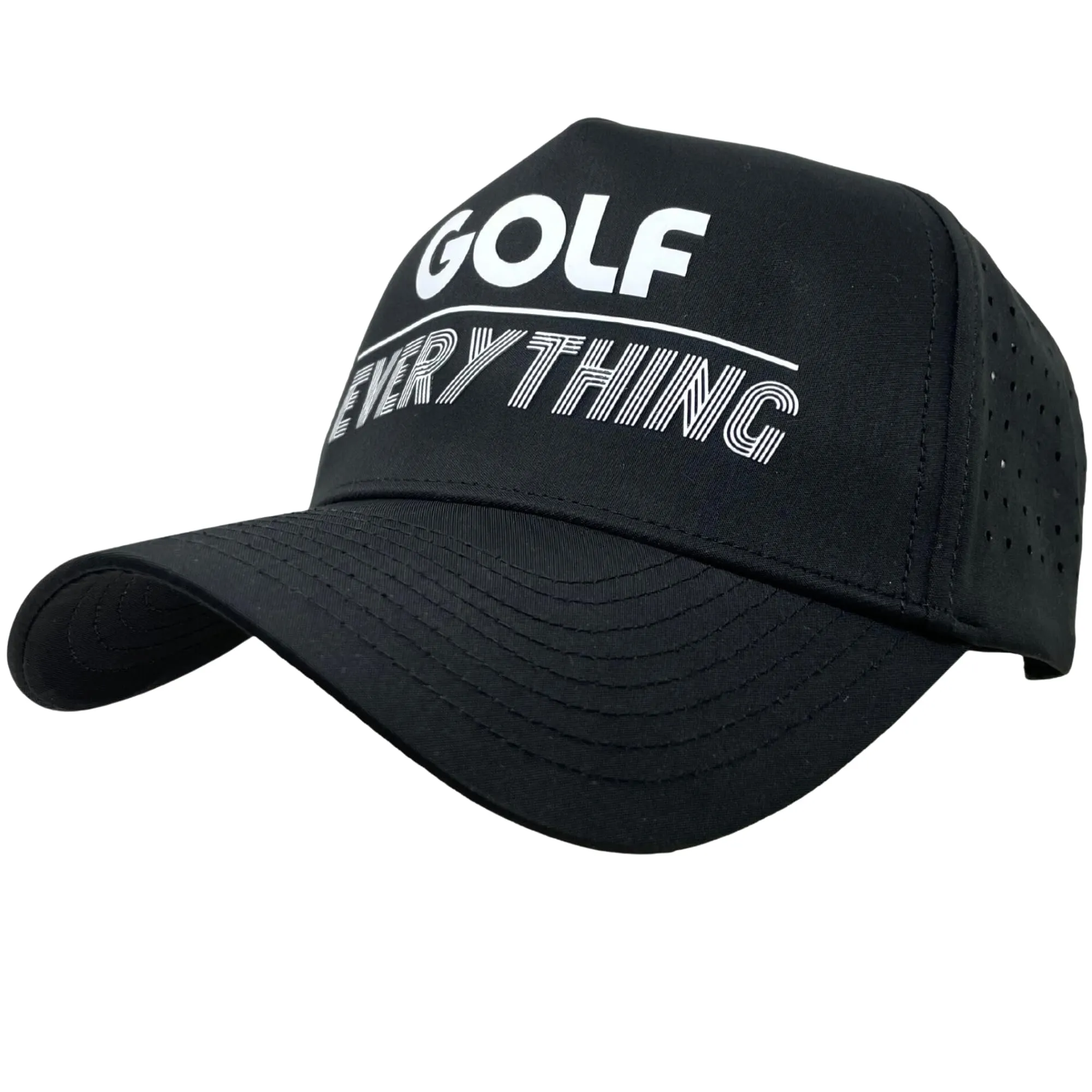 Solid Laser Cut Golf Cap by Funky Junque
