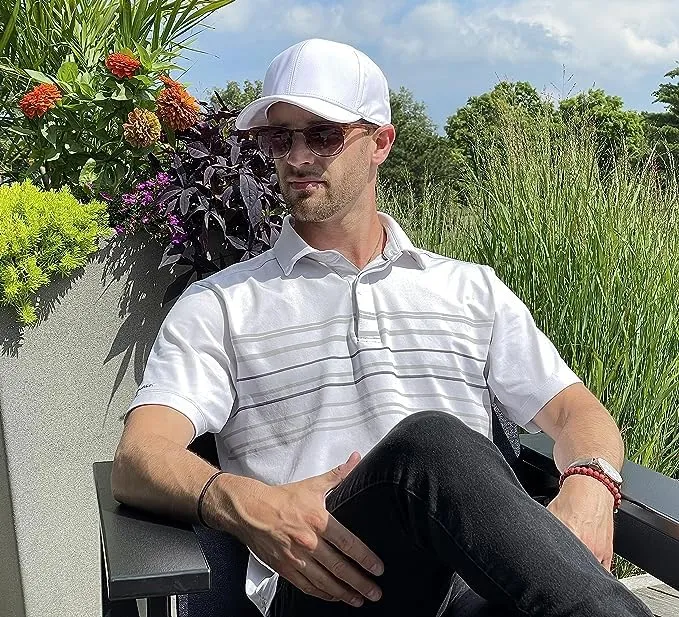 Solids Six Panel Performance Golf Hats by Funky Junque