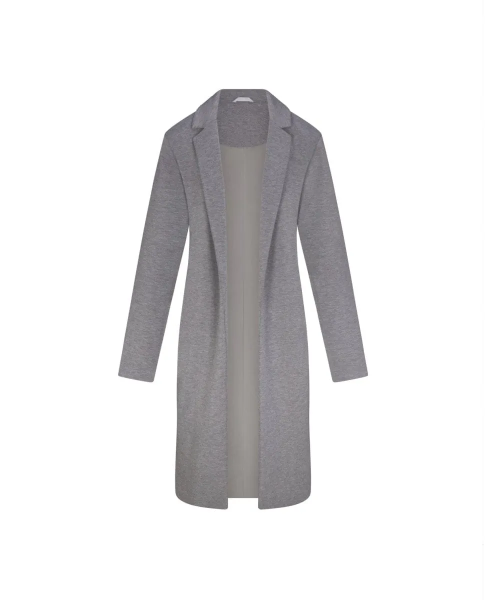 Spanx® Airessentials Long Jacket Heather Grey