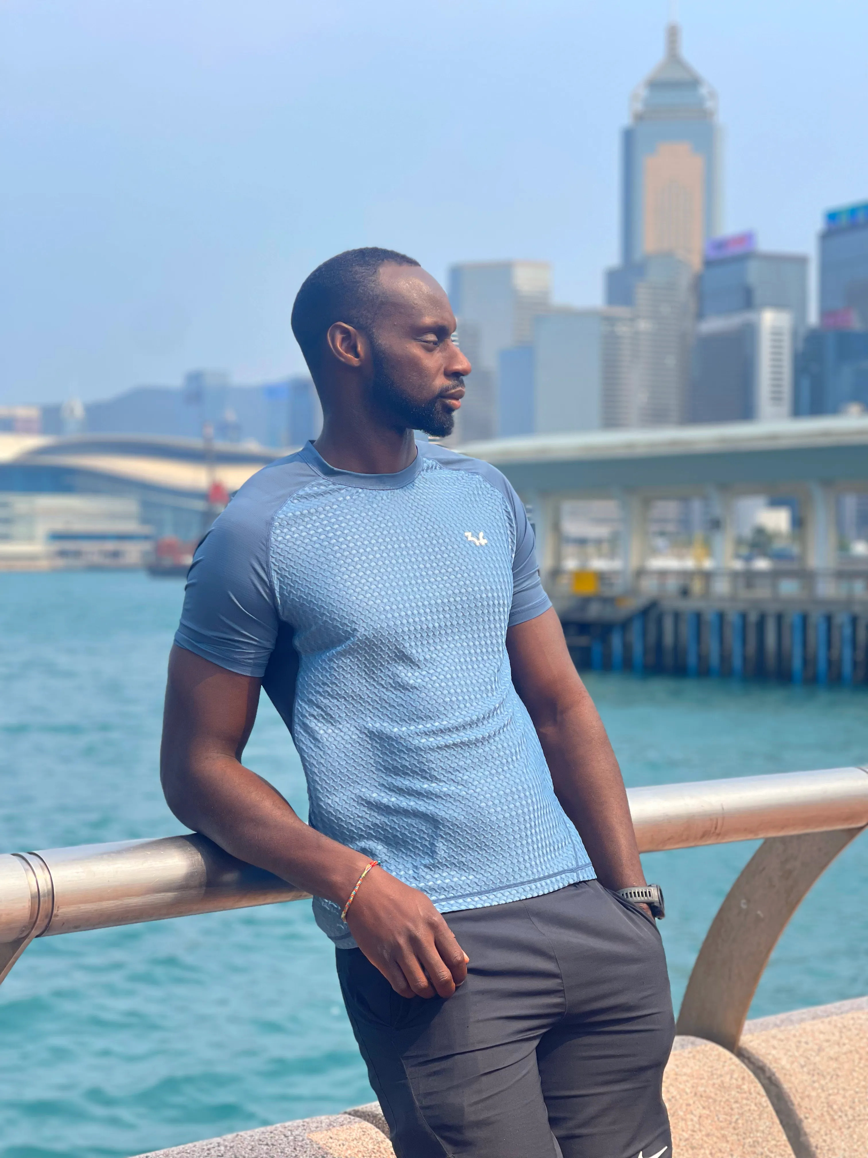 Stay Cool All Day with the "Usain" Cooling T-Shirt
