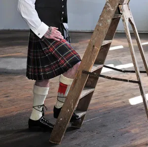 Stewart Dress Muted Casual 4 Yard Kilt