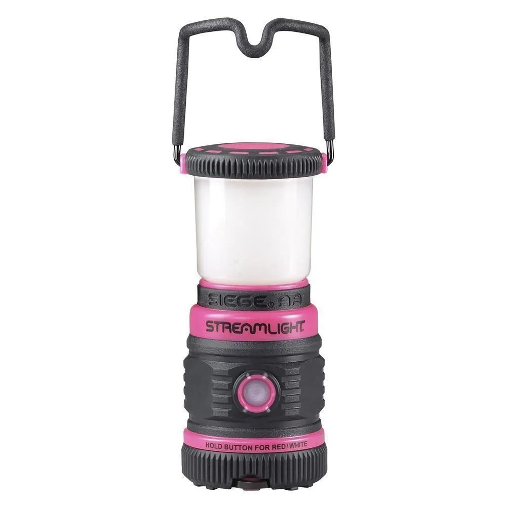 Streamlight Siege AA 200-Lumens Compact Lantern with Magnetic Base - Pink