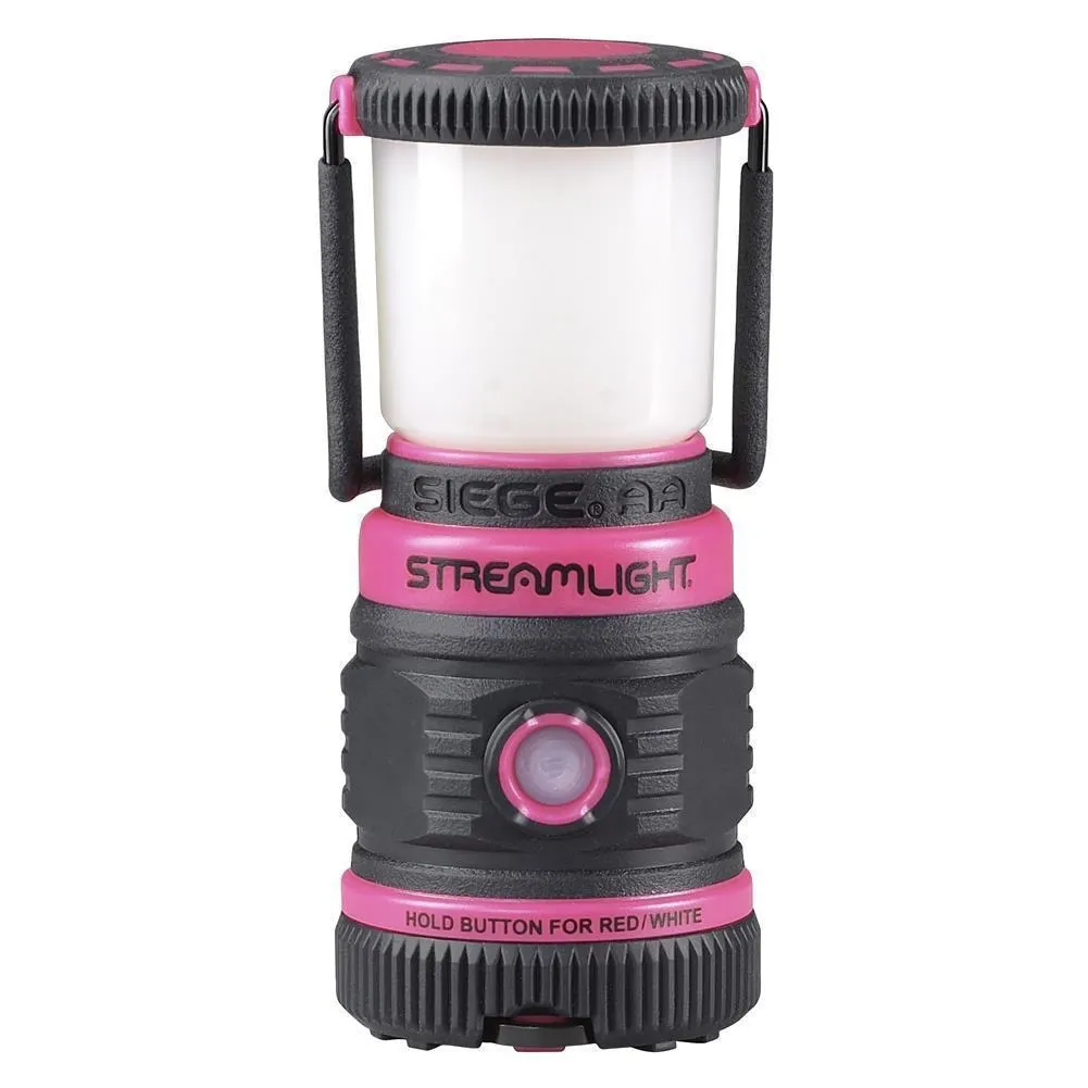 Streamlight Siege AA 200-Lumens Compact Lantern with Magnetic Base - Pink