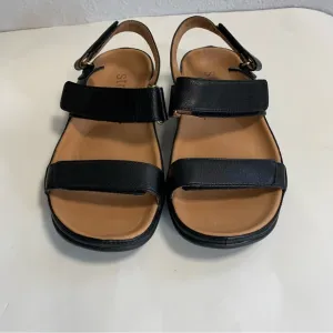 Strive Kona sandals adjustable straps black size 7.5/8