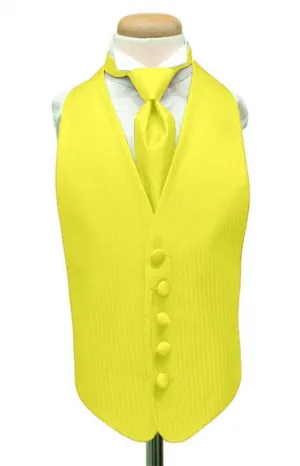 Sunbeam Herringbone Kids Tuxedo Vest