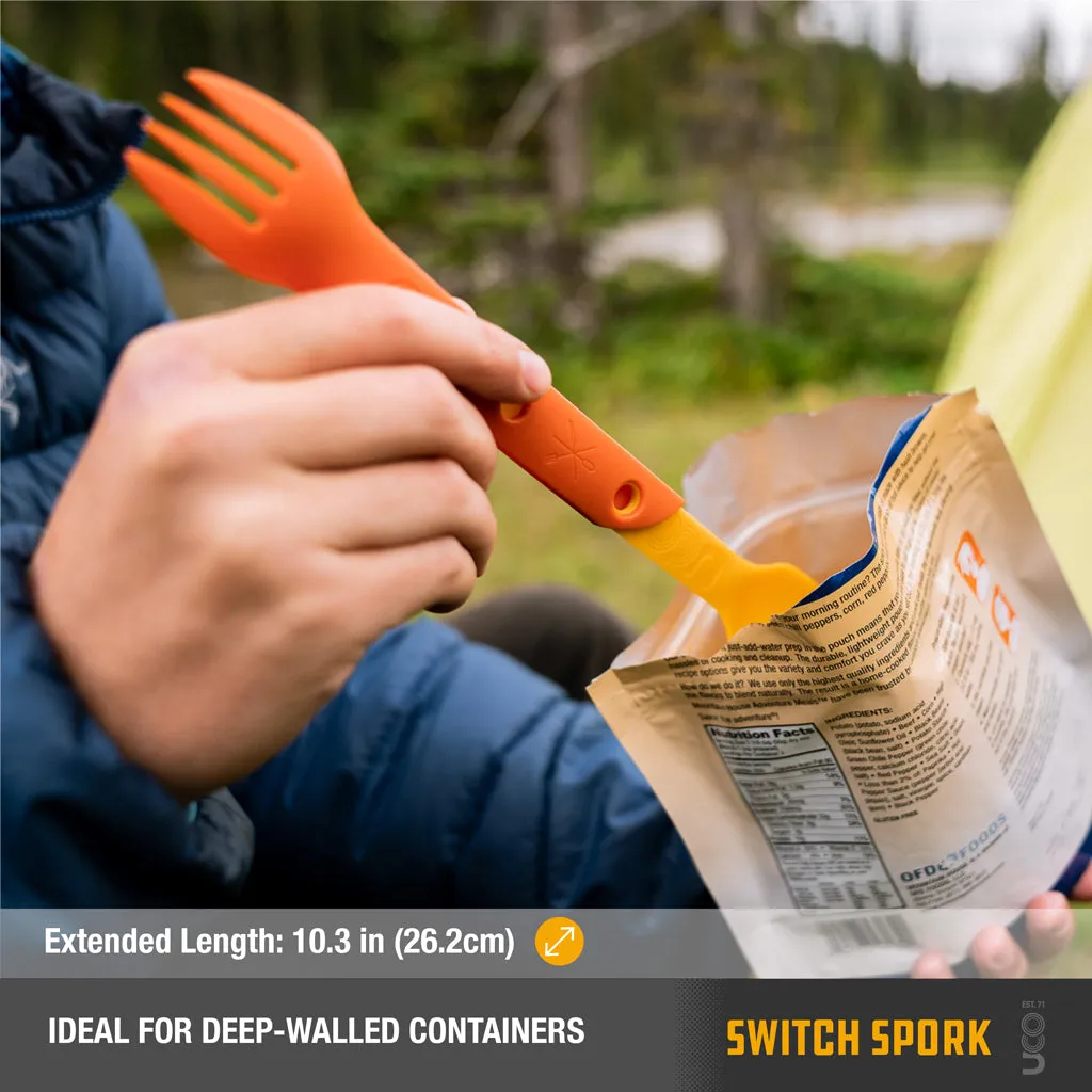 Switch Spork Utensil Set with Tether