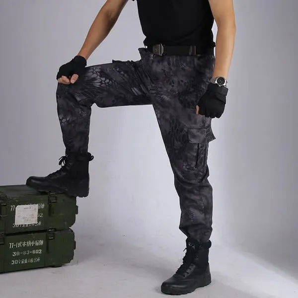 TACTICAL MEN  CARGO PANTS Durable Anti-cut - Python