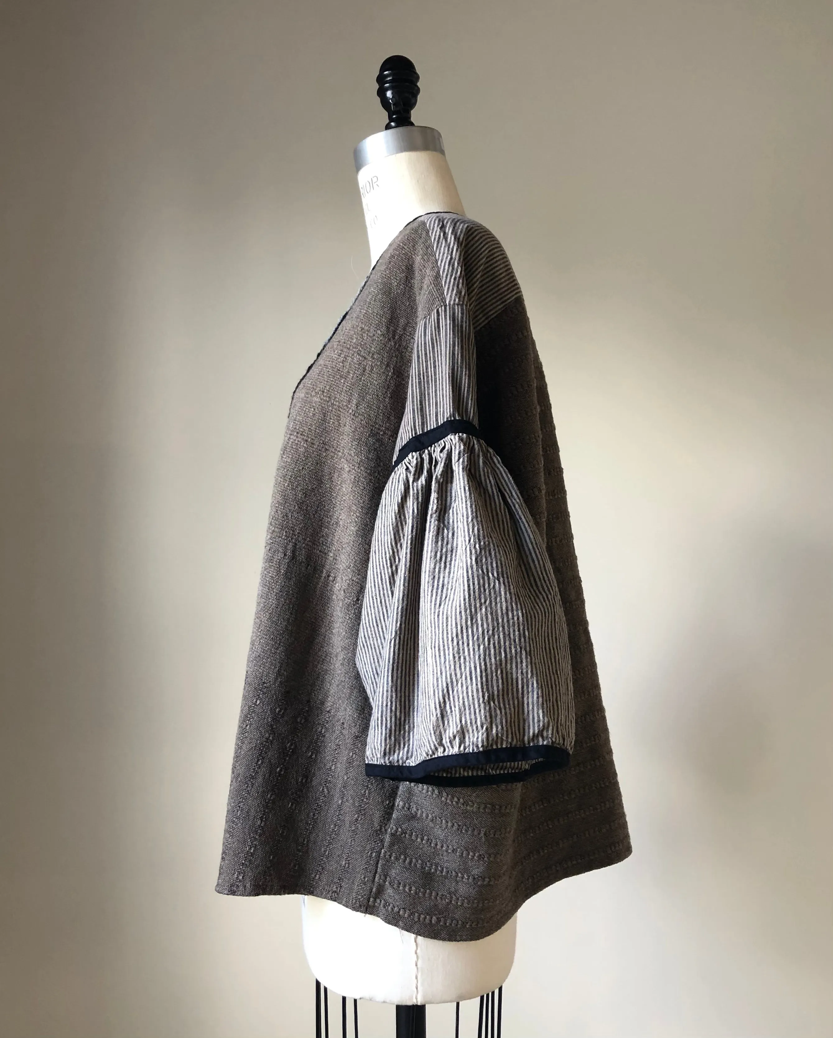 Thistle Hill hand woven sampler top #1