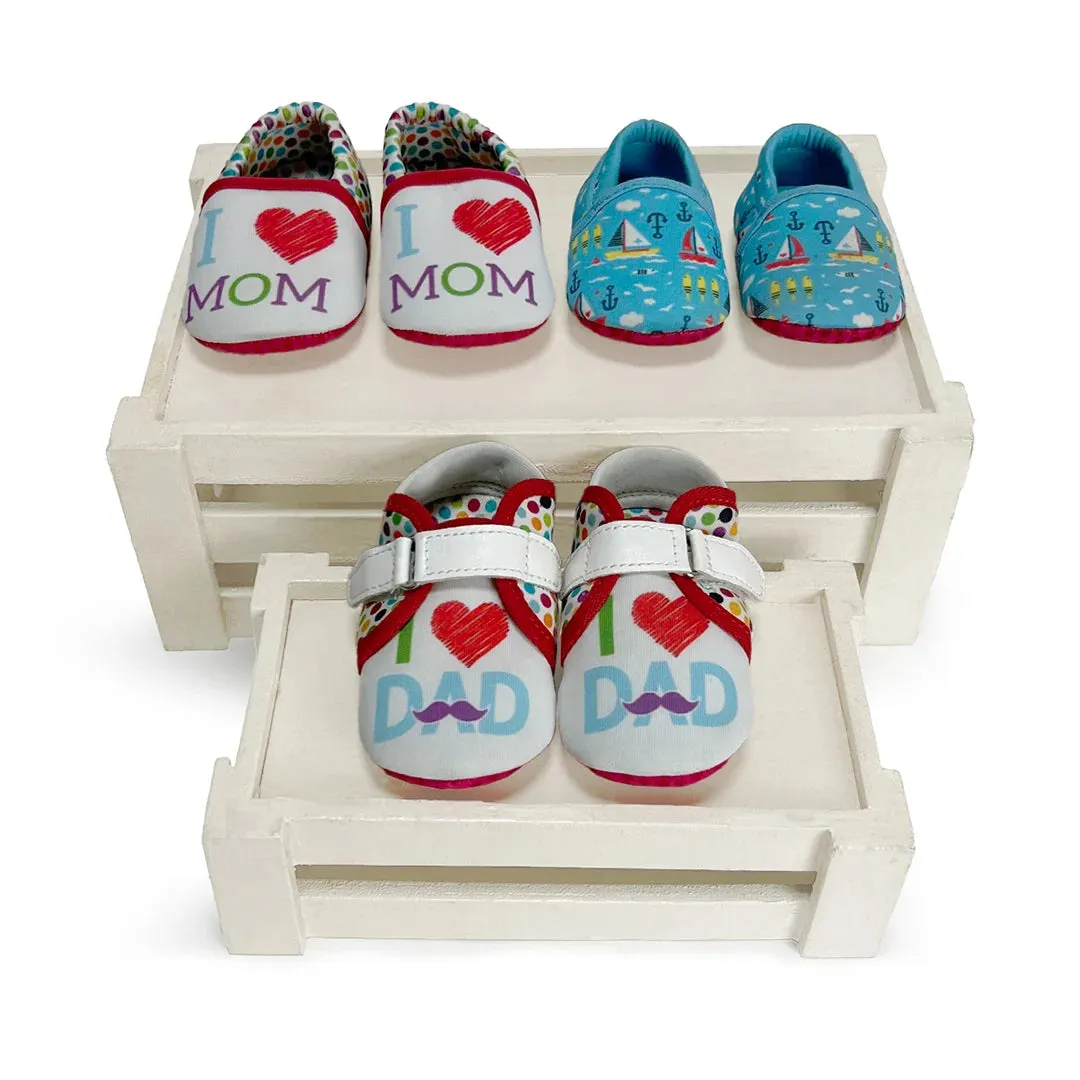 TOOTSIES - White Unisex Baby Newborn Pack Of 4 Gift Set Booties