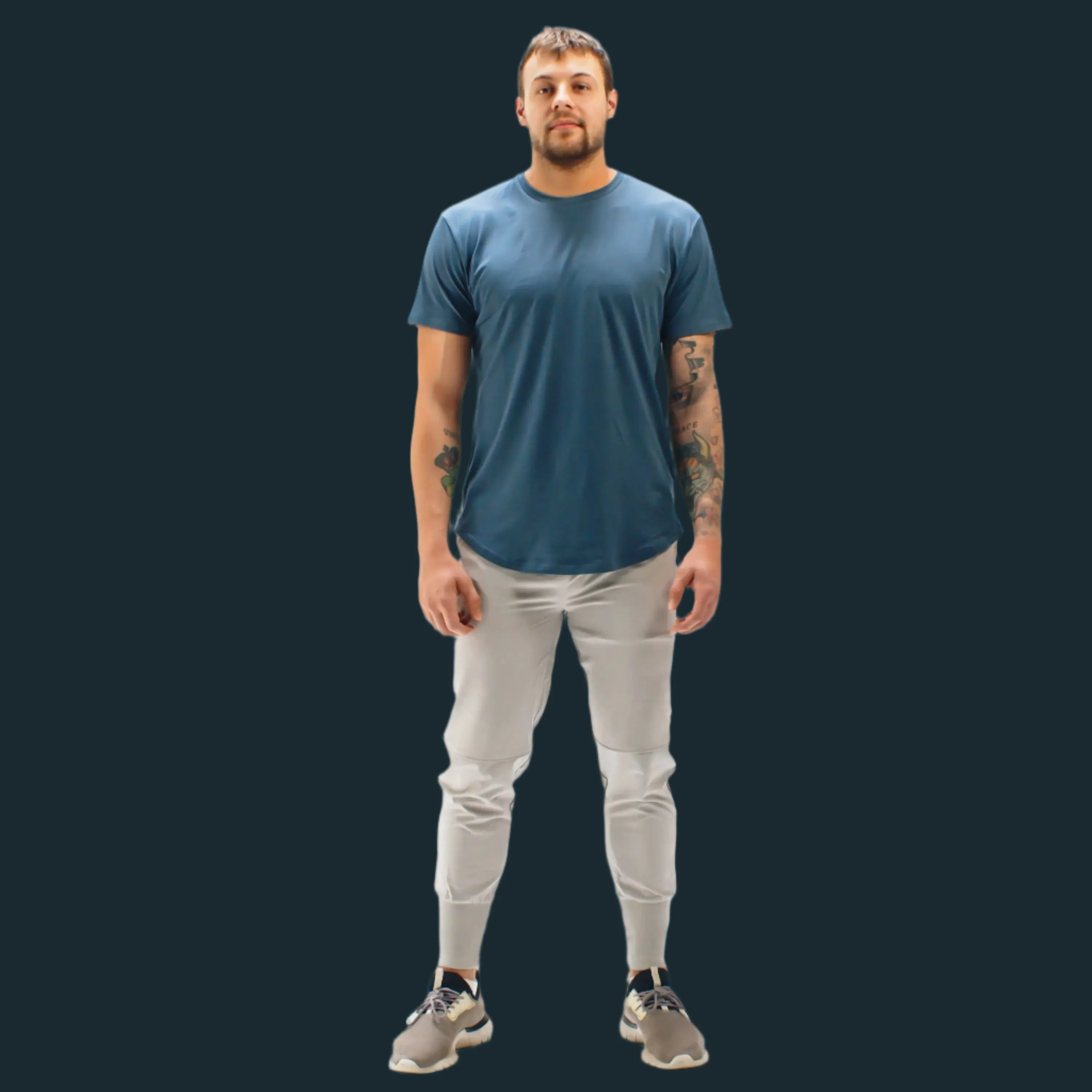 Total War Battle Short Sleeve - Slate Blue