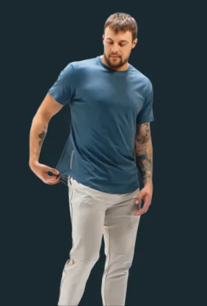 Total War Battle Short Sleeve - Slate Blue