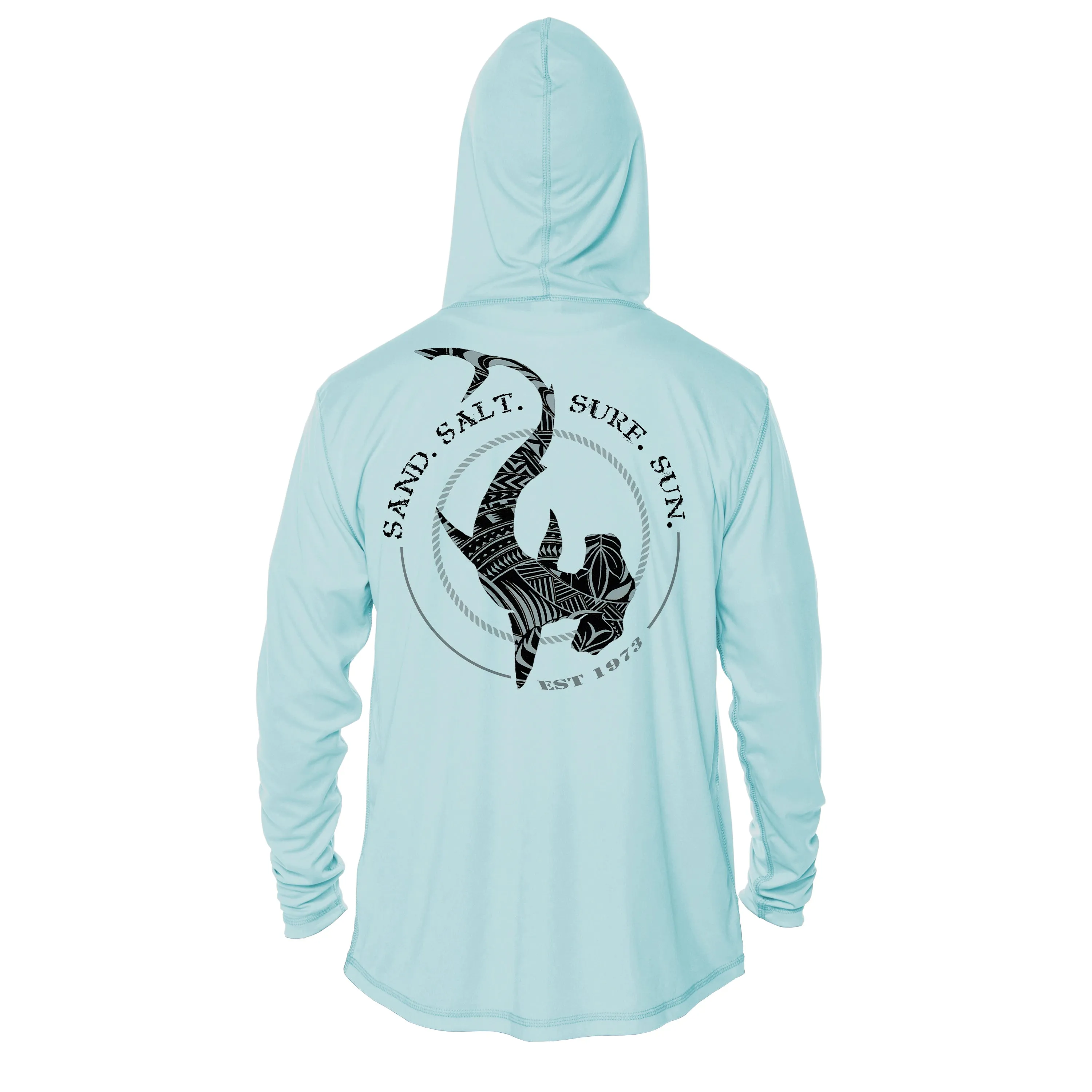 Tribal Polynesian Hammerhead Hoodie