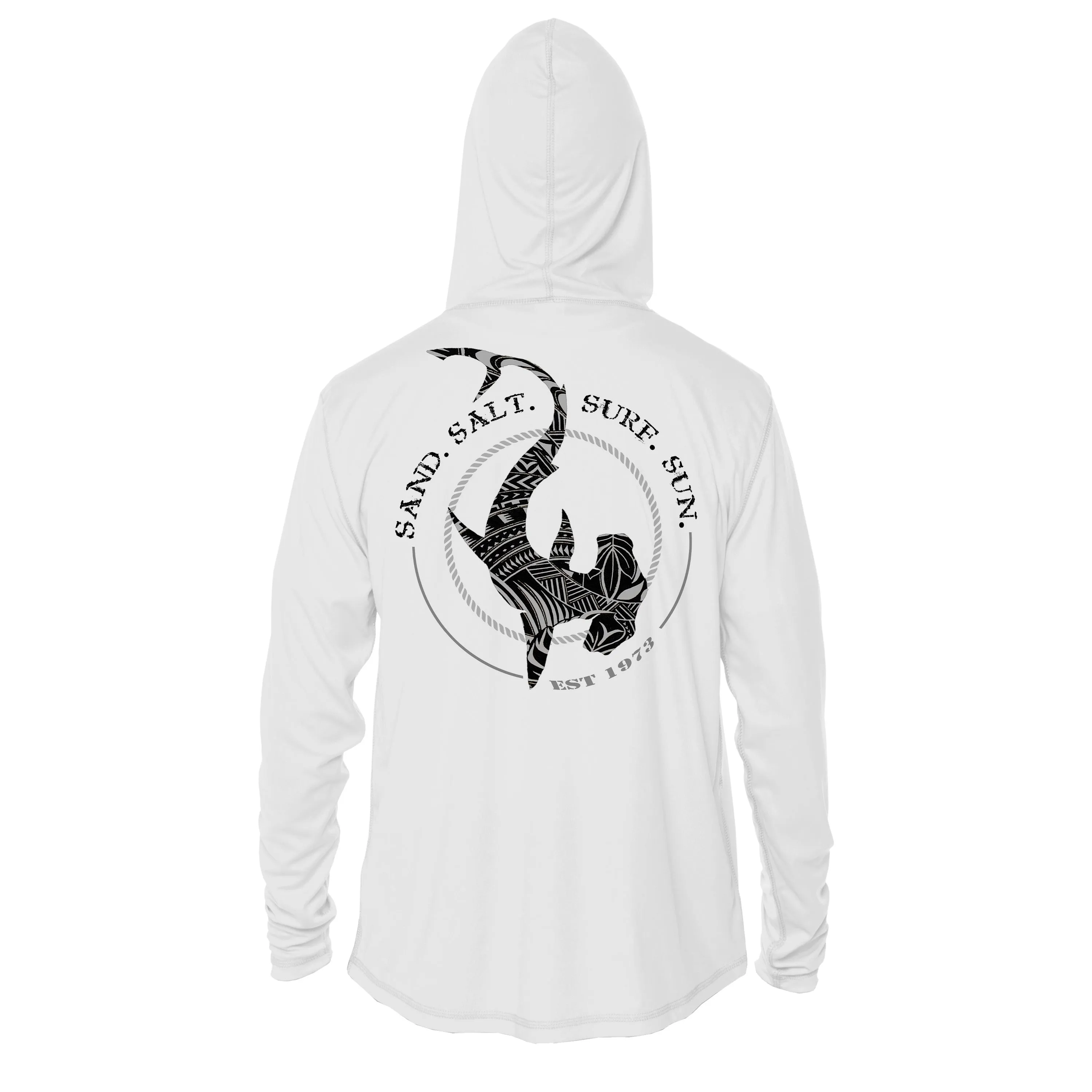 Tribal Polynesian Hammerhead Hoodie