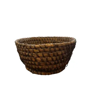 Vintage French Woven Bowl - B