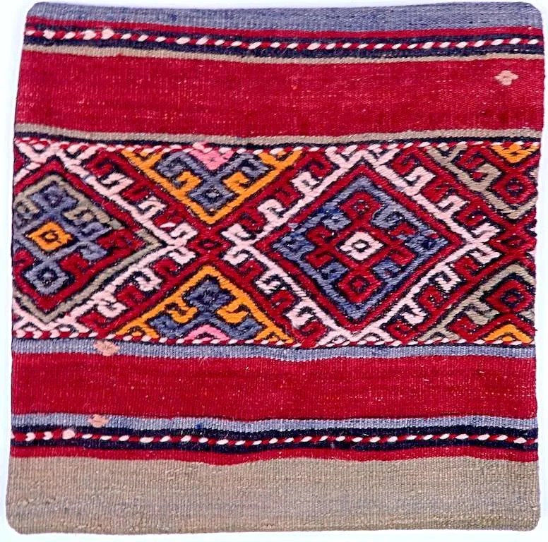 Vintage Kilim Pillow Cover (40-50 years old)