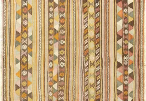 Vintage Turkish Kilim - 3'11" x 5'4"