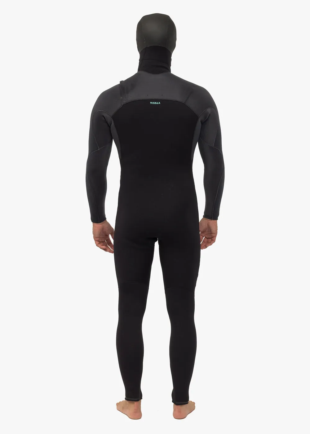 VIssla High Seas II 4-3 Hooded Chest Zip Full Wetsuit