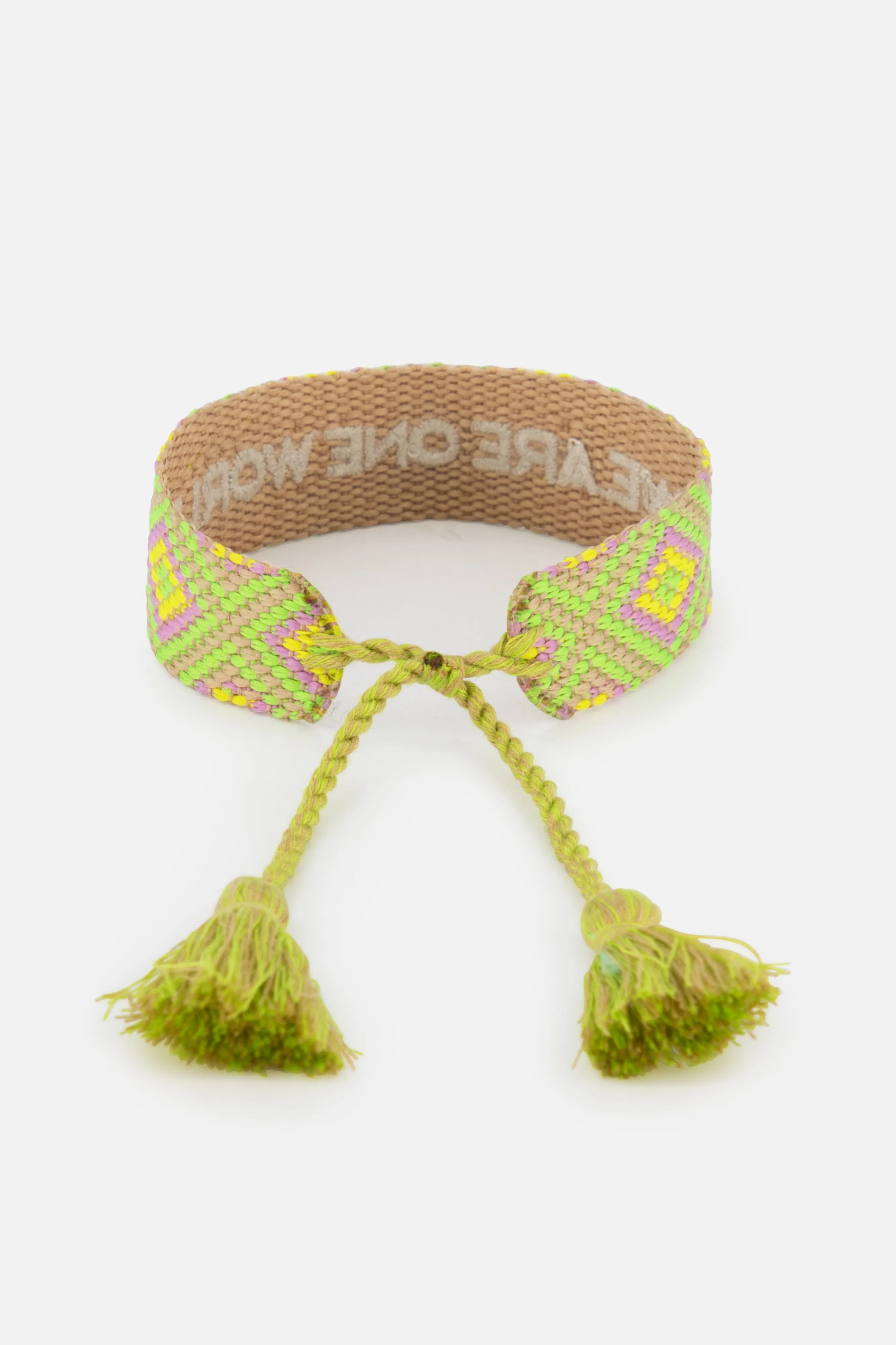 WE ARE ONE WOVEN BRACELET