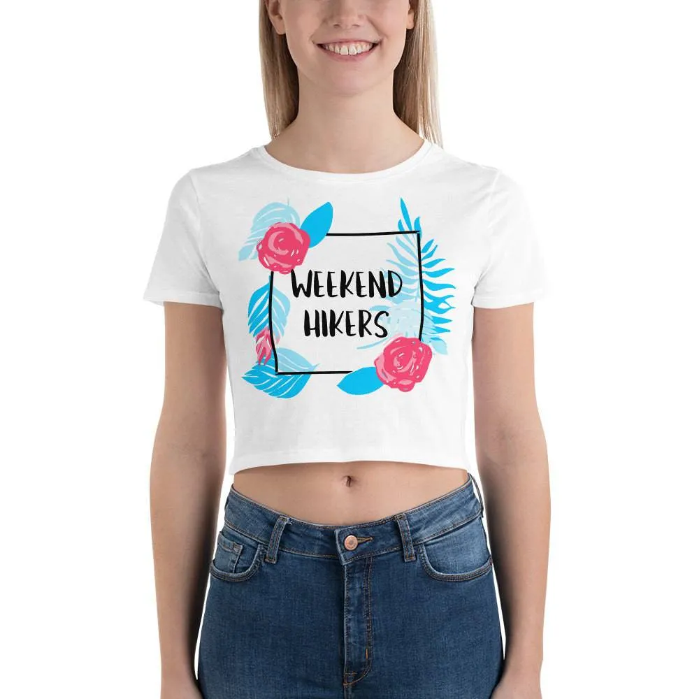 WEEKEND HIKERS WOMEN'S CROP TOP