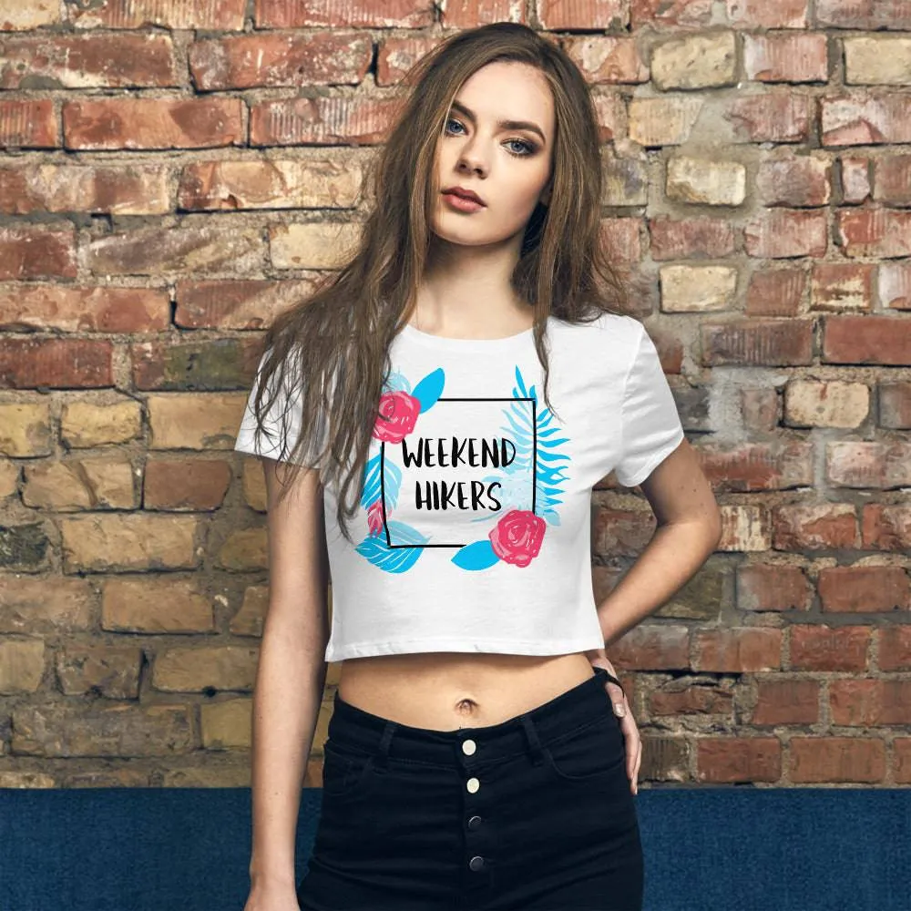 WEEKEND HIKERS WOMEN'S CROP TOP