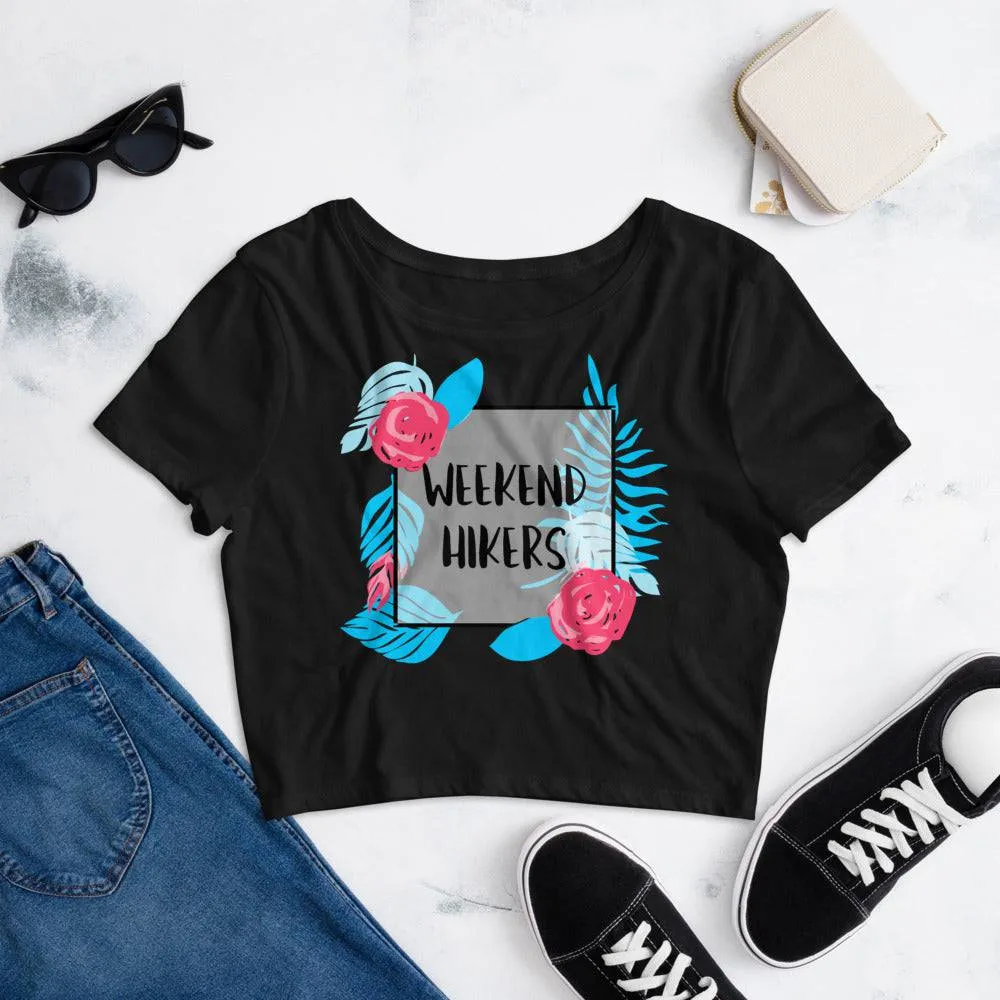 WEEKEND HIKERS WOMEN'S CROP TOP