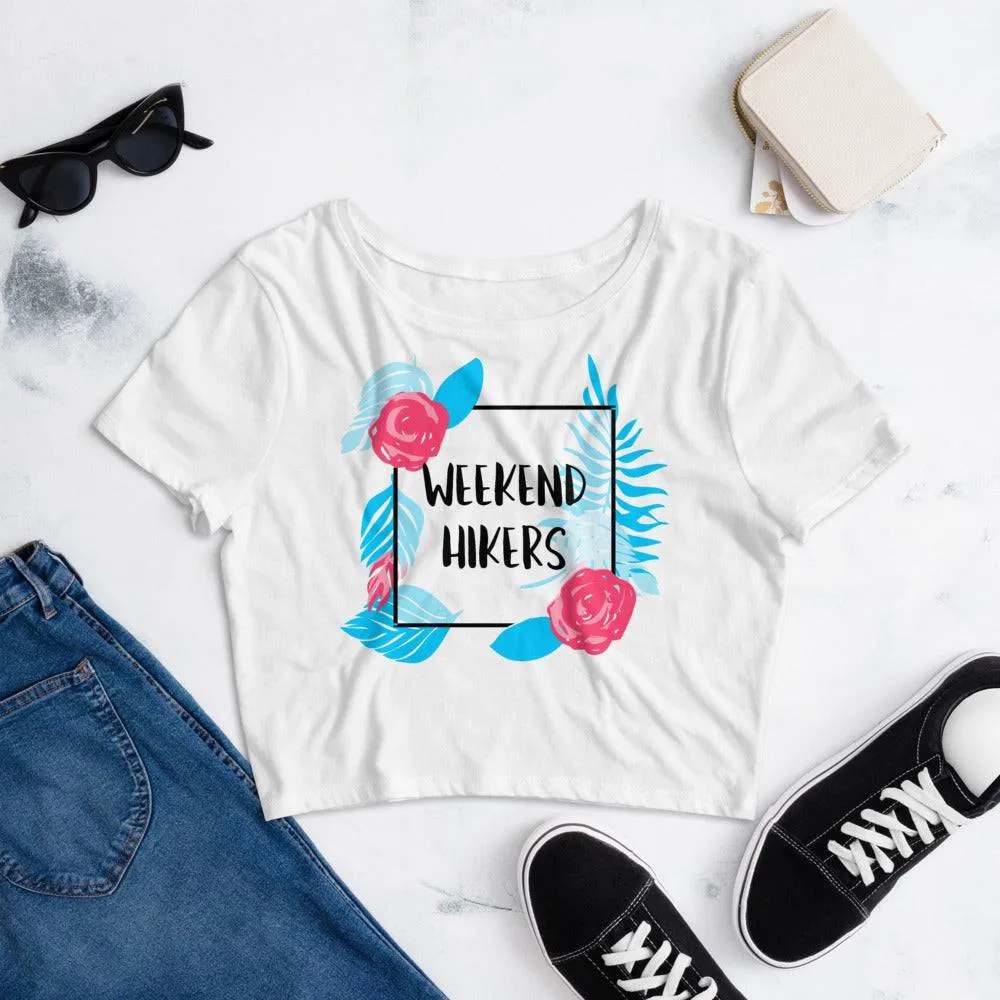 WEEKEND HIKERS WOMEN'S CROP TOP