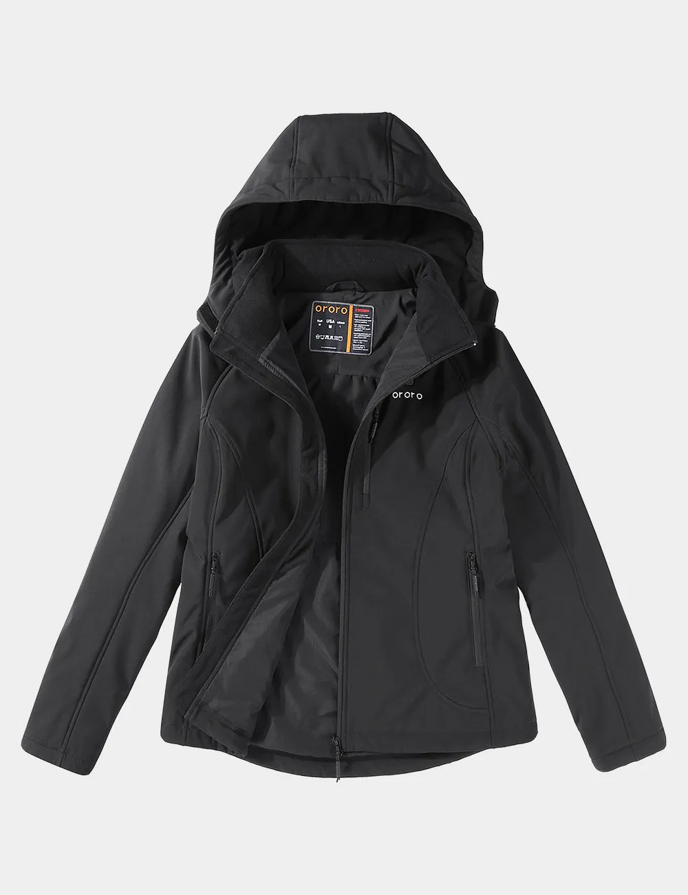 Women's Classic Heated Jacket - Black