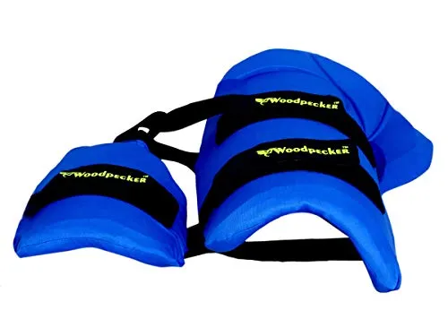 Woodpecker Right Hand Thigh Guard for Cricket (Blue, Small)