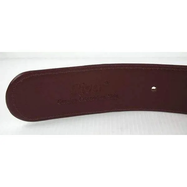 Woven Crocodile Mens Belt