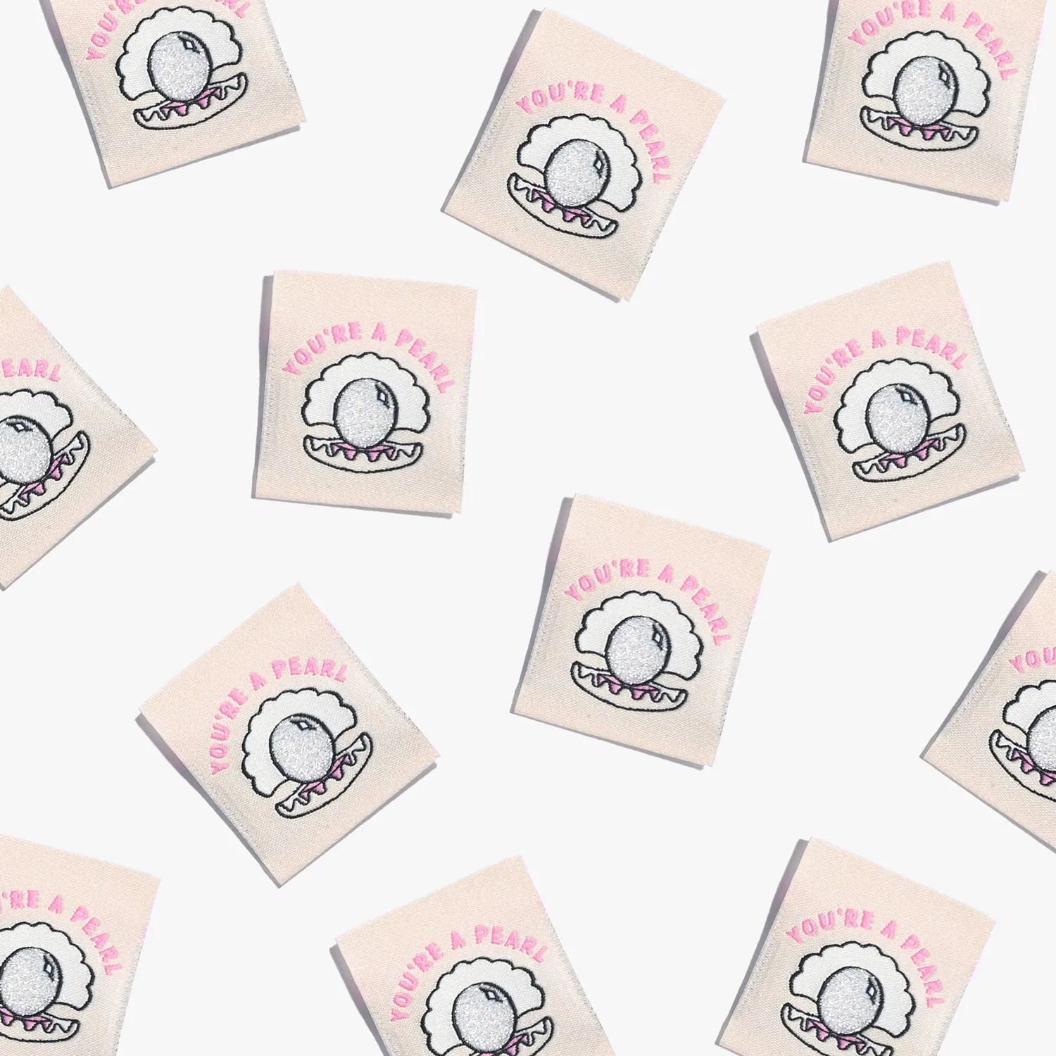 You're a Pearl ~ 6 Sew-in Labels