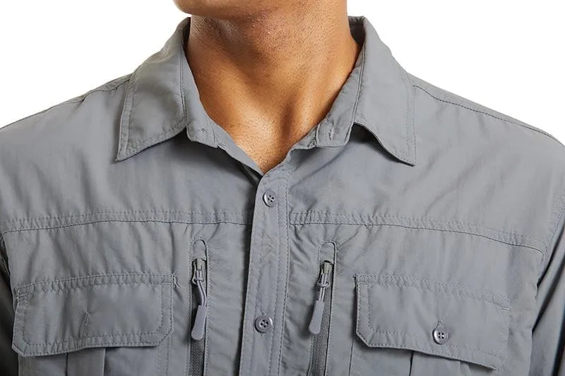 Zip Pocket Vented Shirts