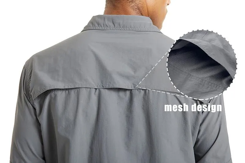 Zip Pocket Vented Shirts