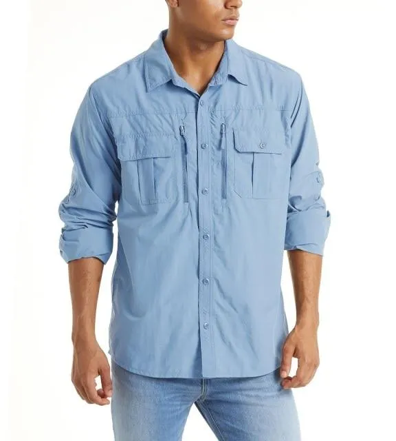Zip Pocket Vented Shirts