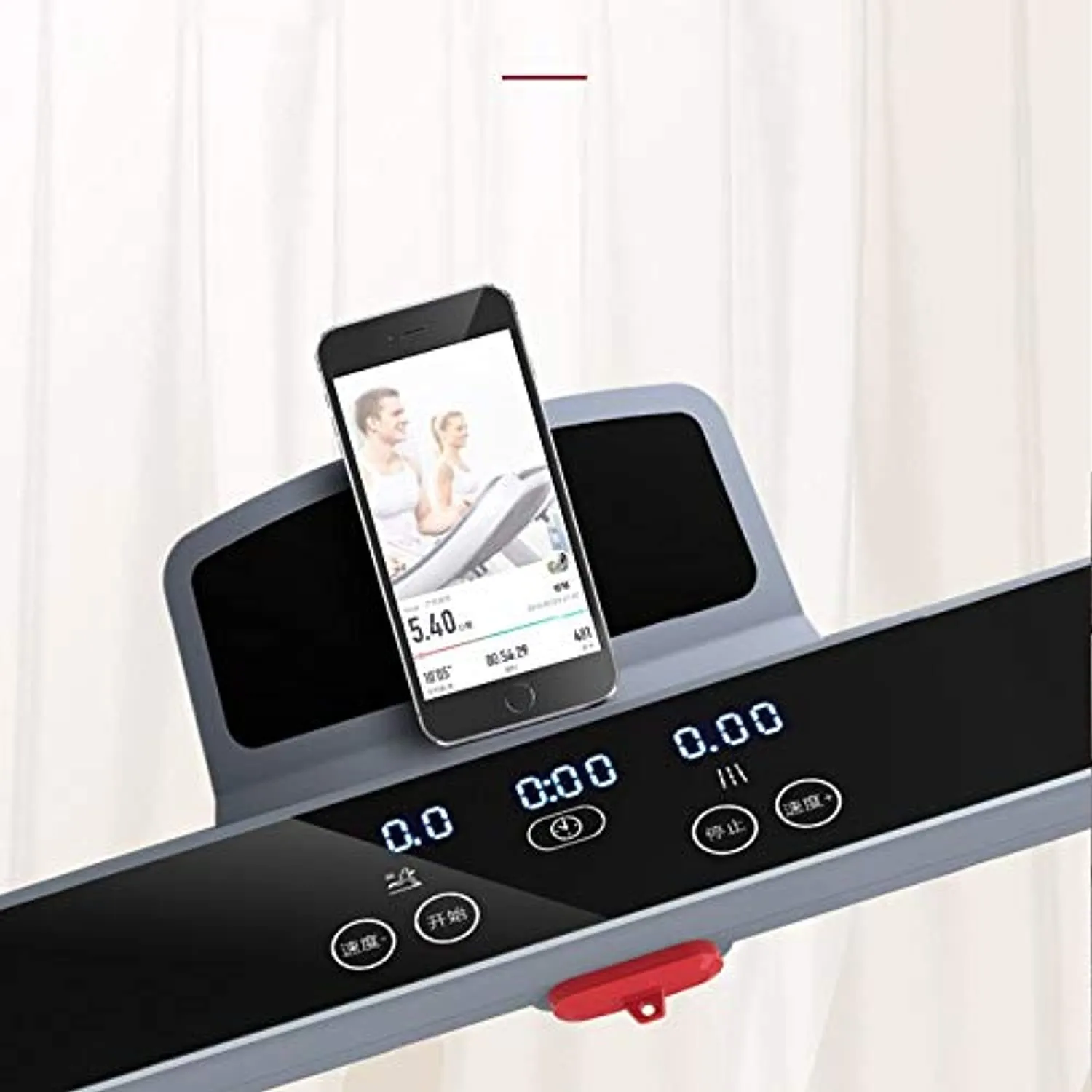 Zzfni Treadmill Small Electric Treadmill, The Whole Folding Ultra-Quiet Home Free Installation of Treadmills, Indoor Gym Equipment Foldable Treadmill