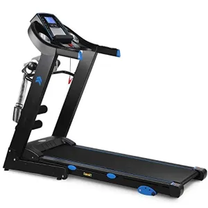 Zzfni Treadmill Small Home Treadmill, Indoor Electric Multifunction Mute Folding Treadmill, Fitness Equipment Damping Foldable Treadmill